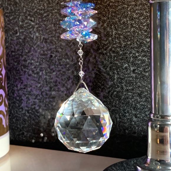 Suncatcher Swarovski Crystal Ball Pastels